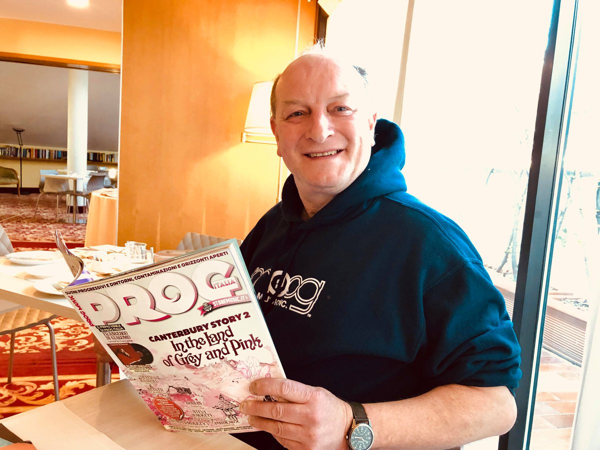 Anche il grande Martin Orford legge Prog Italia! #iq #jadis #newprog