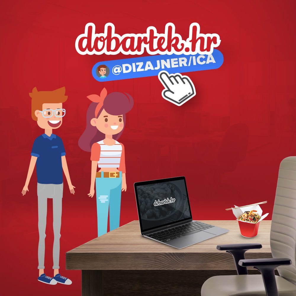 <a href="/dobartekhr/">dobartek.hr</a> traži dizajnera vizualnih komunikacija (m/ž). Možda si to baš ti! 🤓Provjeri ovdje: dobartek.hr/trazimo-dizajn…
#designerwanted