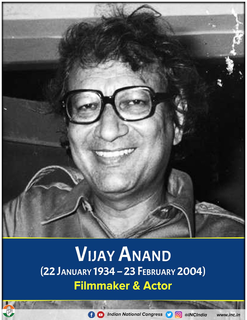 All about late actor and director Vijay Anand