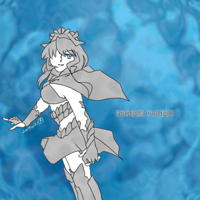 欧州棲姫のtwitterイラスト検索結果