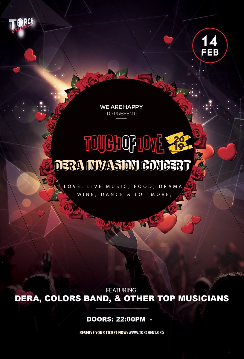 torchenttv's tweet photo. Touch of Love 2019 .
Dera Invasion Concert
A Night Of Love , Live Music , Dance , Drama , Food, Wine , Electrifying Performances
#TorchEntertainment #TorchofLove3.0 #TorchofLove2019 #DeraInvasionConcert #Torch https://t.co/tLWilK0FXa