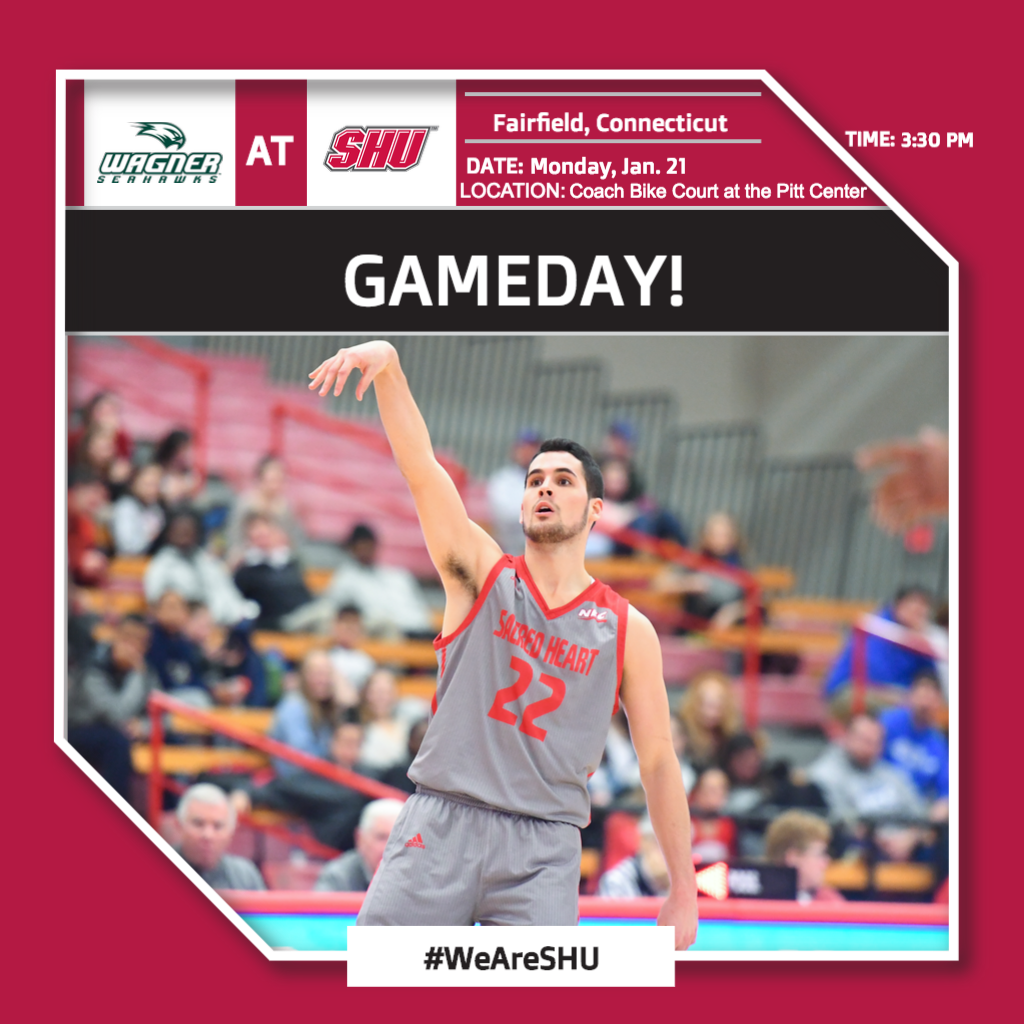 SHUBigRed's tweet photo. GAMEDAY!!! @SHU_MensHoops plays host to Wagner today at 3:30 PM

📊Live Stats: https://t.co/yHFLxwaFT2
🖥 Live Stream: https://t.co/81B07WVR1j
🎟Tickets: https://t.co/wyYShZVXPM
 #WeAreSHU #ProtectThePitt #ALLINBALLOUT https://t.co/NvwkU6nBUT