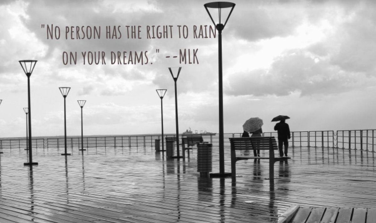 couchbase's tweet photo. "No person has the right to rain on your dreams." --MLK 
Honoring Dr. Martin Luther King Jr. today. What's your favorite MLK quote?  #MLKDay2019 https://t.co/HPh9xZcrHo