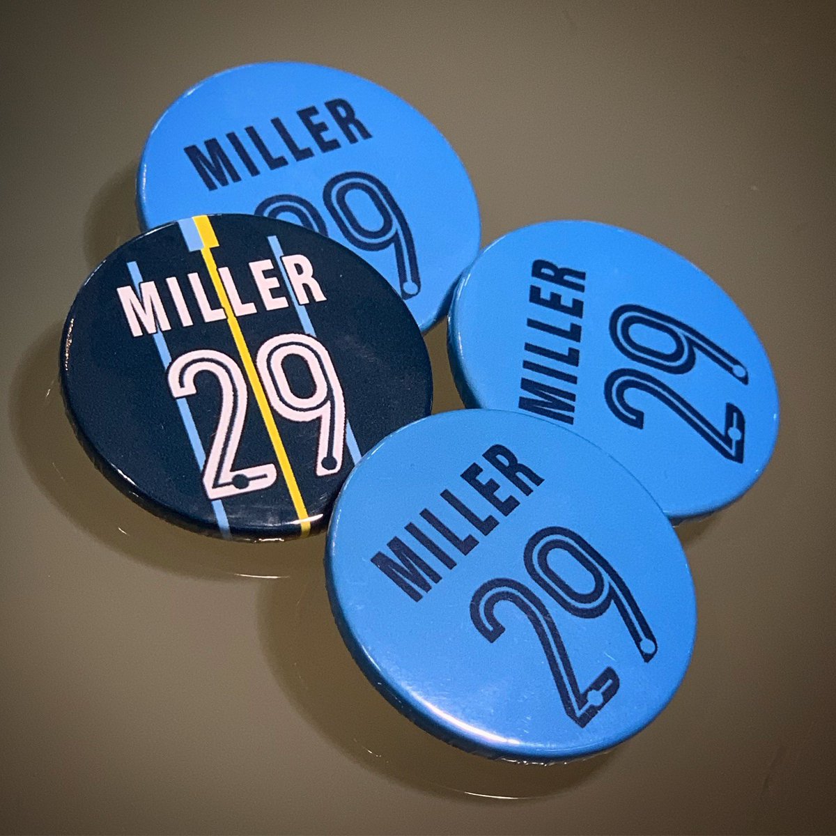 jakemiller7's tweet photo. Massive thanks @MCWFC_OSC for sending these over - @laramillerxo is going to be one happy young lady 👍🏻💙⚽️ #squadgoals #squadnumber https://t.co/2ezyOu2XYo
