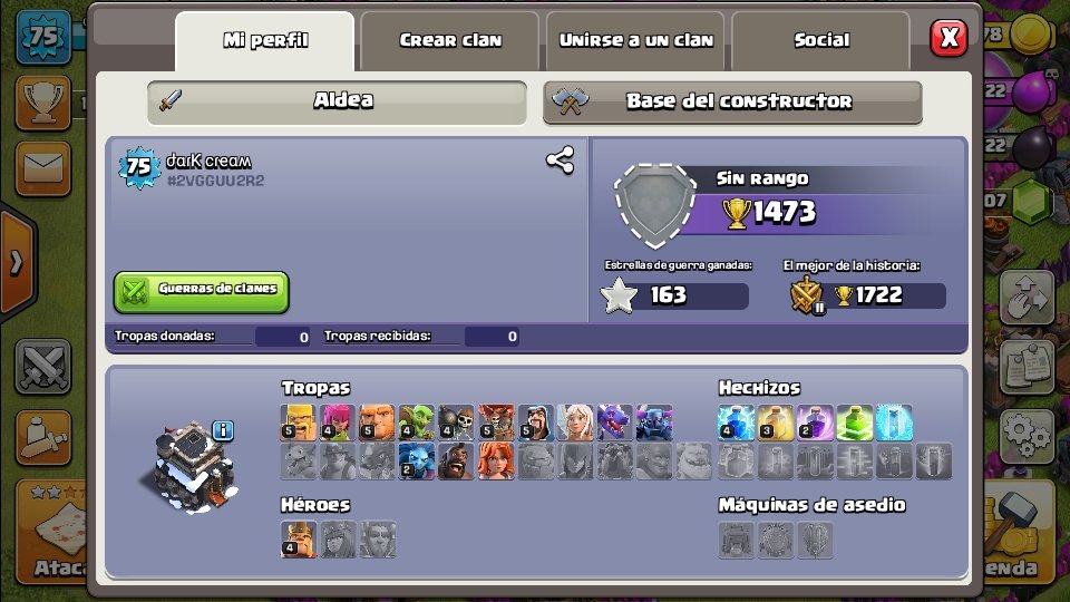 Vendo cuenta de CoC  
¿Cuánto me dan por la cuenta ?
Sí les interesa MD solo gente seria @DarkfightGT_ <a href="/moustruito94/">moustruito</a>