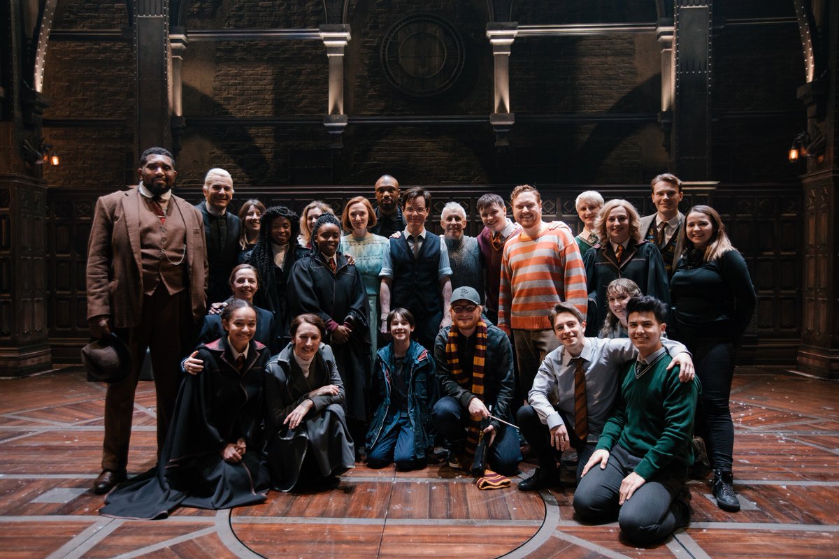 CursedChildLDN's tweet photo. A few more pictures from @edsheeran’s visit to #CursedChildLDN at the weekend! https://t.co/NzzA2mLoHd