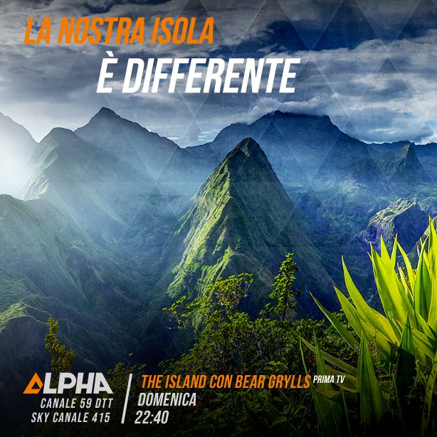 alpha59official's tweet photo. Altro che televoto da casa, sulla nostra isola sopravvivono solo i migliori. #TheIsland con Bear Grylls torna domenica alle 22.40 in #PrimaTV su #Alpha59. https://t.co/pdxX5COqYG