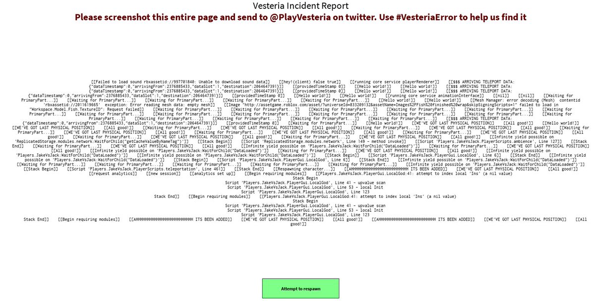 Vesteriaerror Hashtag On Twitter - roblox auto attack hacks roblox vesteria