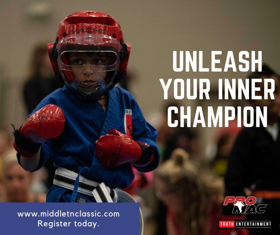 MidTNClassic's tweet photo. Join us in Franklin, TN for the season opener of the 2019 PRO-MAC tour at the Middle TN Classic. 

https://t.co/pfH2wR2wqQ

@truth_entertain @promackarate @maslinc @pointfighter1 https://t.co/K2VtxkflTl