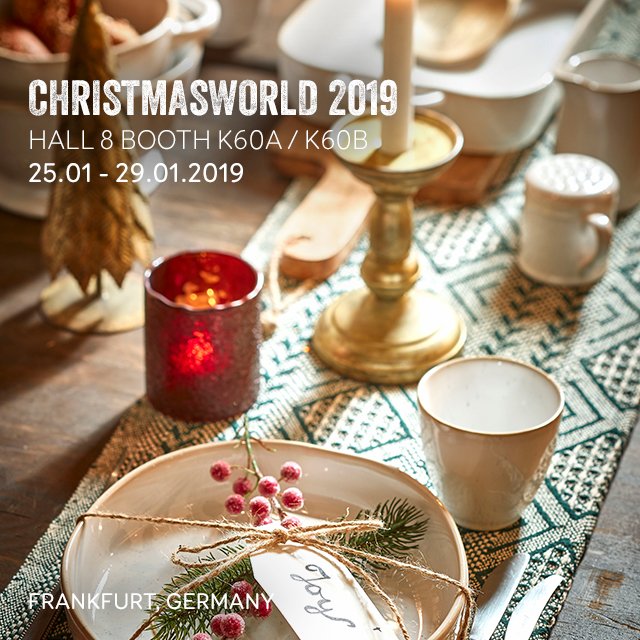 EdelmanBV's tweet photo. Visit us at #Christmasworld Hall 8 - Booth K60 A / K60 B. You are welcome from the 25th till the 29th of January. Looking forward to seeing you in #Frankfurt! 
#edelman #micadecorations #casavivante #kerst #christmas https://t.co/MIcBVrQP0Y