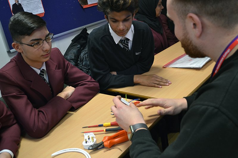 HathershawC's tweet photo. Year 10 took part in a careers event today. Thanks to all the organisations that gave up their time to give students a taste of their different industries. Thank you to @FirstForFCHO for organising the event @kiergroup @NatWestBusiness @NHSuk @gmpolice #TogetherWeSucceed https://t.co/GpV7kJ5UkJ