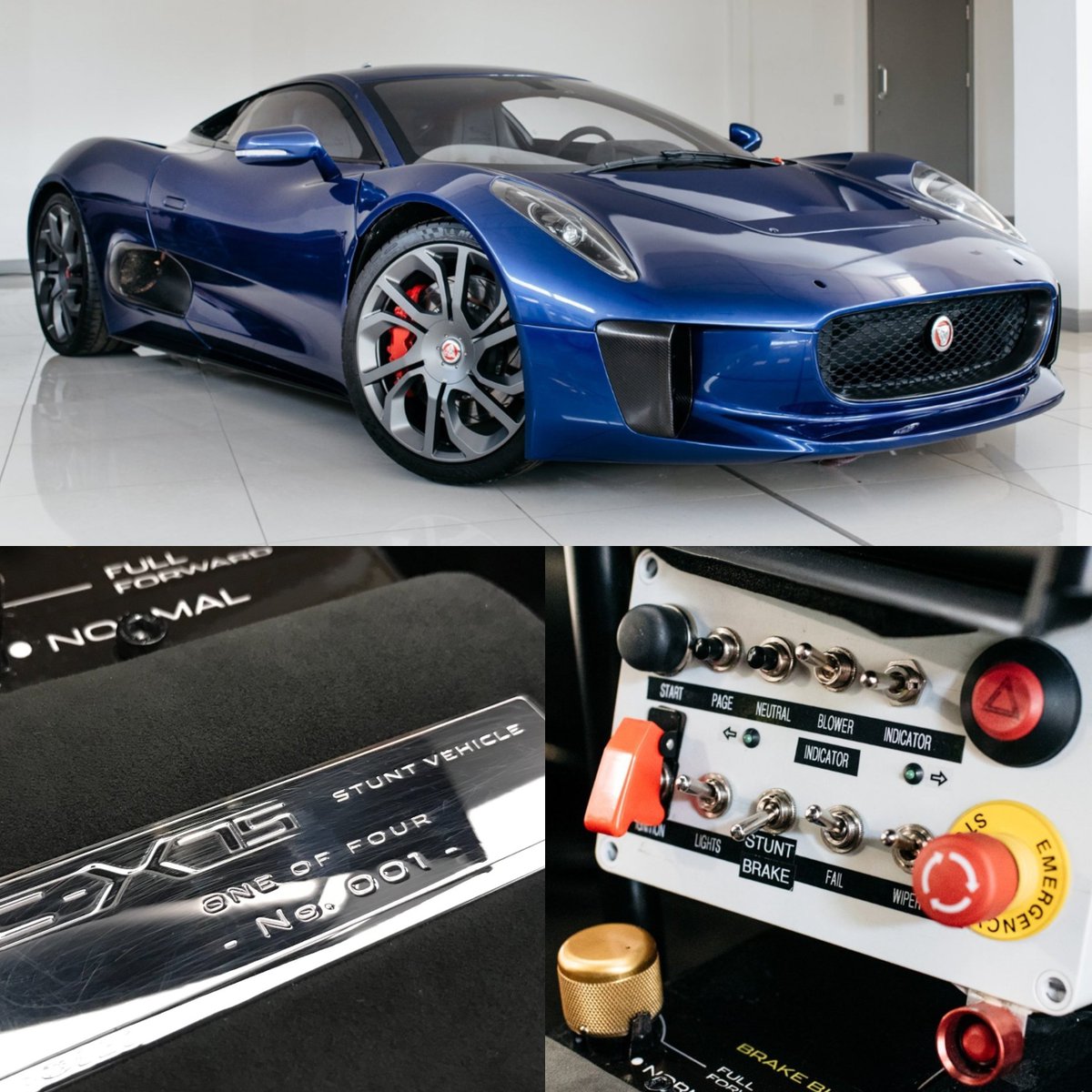 Bond_Lifestyle's tweet photo. One of four Jaguar C-X75 SPECTRE stunt cars is offered for sale at @kaaimansint in the UK https://t.co/hLtVT7p2SQ https://t.co/VXjD6C2qxE