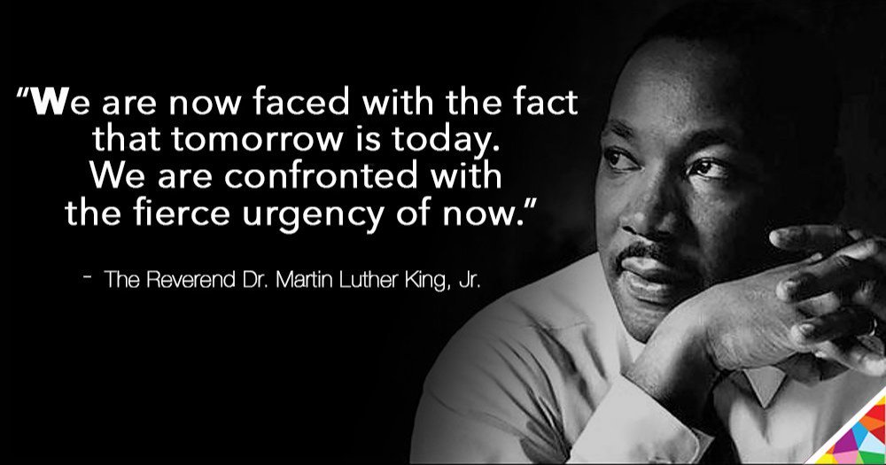 Today, we remember Dr. Martin Luther King Jr. 

We encourage you to take this day to read up and get educated on all he believed in and his legacy.