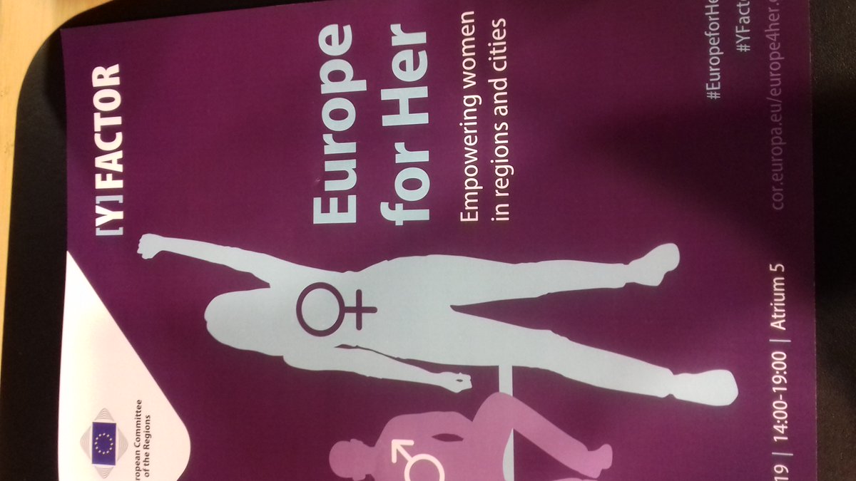 NtModi's tweet image. Getting back on track now #EuropeforHer #YFactor "Empowering women in regions and cities. 
@PAWAfrica @ENoMW  @RIFAD_Bel