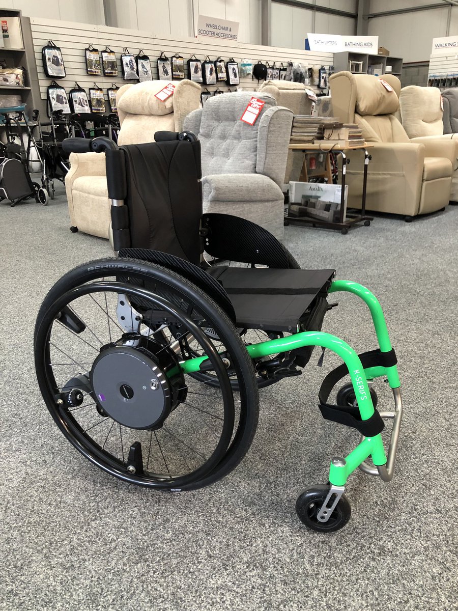 WirralMobility's tweet photo. Our new E-Motion M25 demonstration unit is powered up and ready to go. Call in to see how it can make your life easier. #thinkmobility #wheelchairpower #powerwheels #emotion #wirral #easiway #invacare https://t.co/rgUbQXO79m