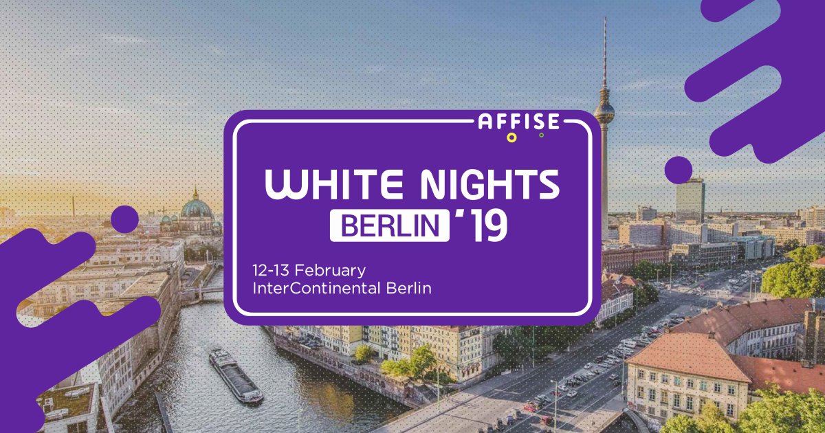 GetAffise's tweet photo. Planning to attend White Nights Berlin 2019? So are we!
Let’s make the most of this great event! Schedule the meeting with us to talk about digital advertising trends in game industry and to hear some valuable insights for your business:
https://t.co/BnucRjxDMx https://t.co/cabduN5tSk