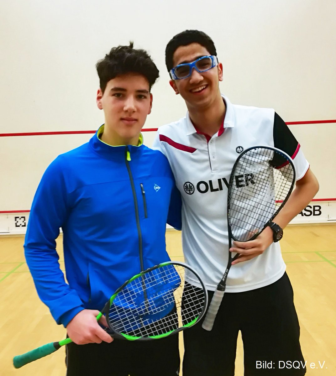 Die 3. Deutsche Jugendrangliste 2018-2019 in Zirndorf (19. bis 20. Januar) geht mit Siegen von Alexandra Kotkolik (Mädchen A, S.C. Yellow Dot Maintal) und Abdel-Rahman Ghait (Jungen U17/U19, SC Turnhalle-Niederrhein) zu Ende. Ergebnisse: dsqv.turnier.de/sport/tourname…

Bilder: DSQV e.V.