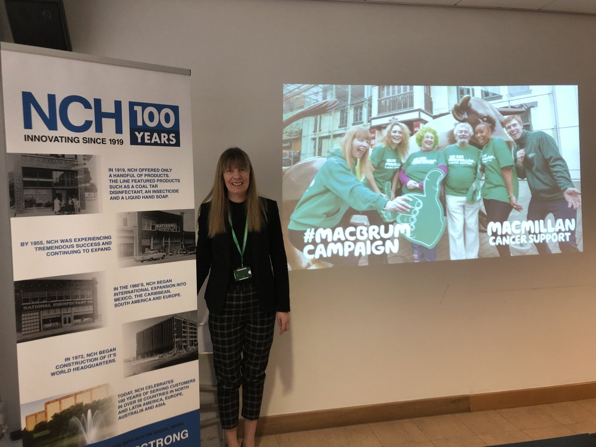 NCH_Europe's tweet photo. Today we were joined by Pauline @macmillancancer @MacBBC, who shared stories surrounding the amazing work Macmillan do to support people with cancer. Learn more https://t.co/3fR9RNZj9x & follow our journey with them https://t.co/K84bnxWOjJ #macbrum #NCHCares https://t.co/Ek5G3o6A1H