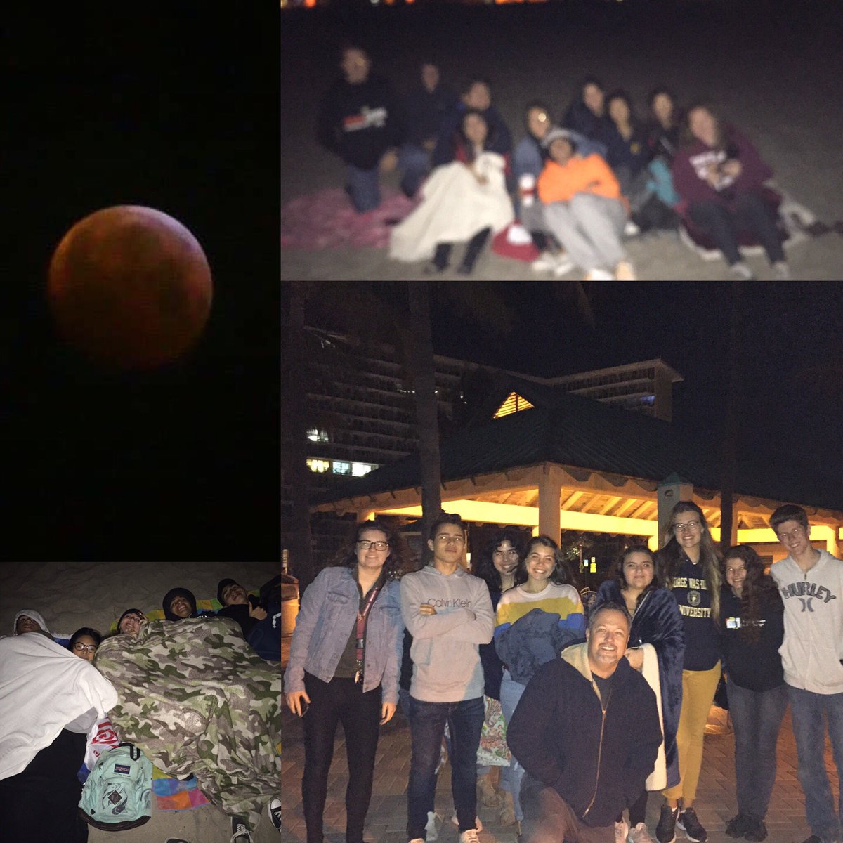 MSD Astronomy took over Deerfield Beach for the eclipse last night!  Fun times (though a bit chilly by SoFla standards, lol).  Eclipse photo by all-star Senior Varvara Chernyaeva.  @PrincipalMSD @msdclassof2019