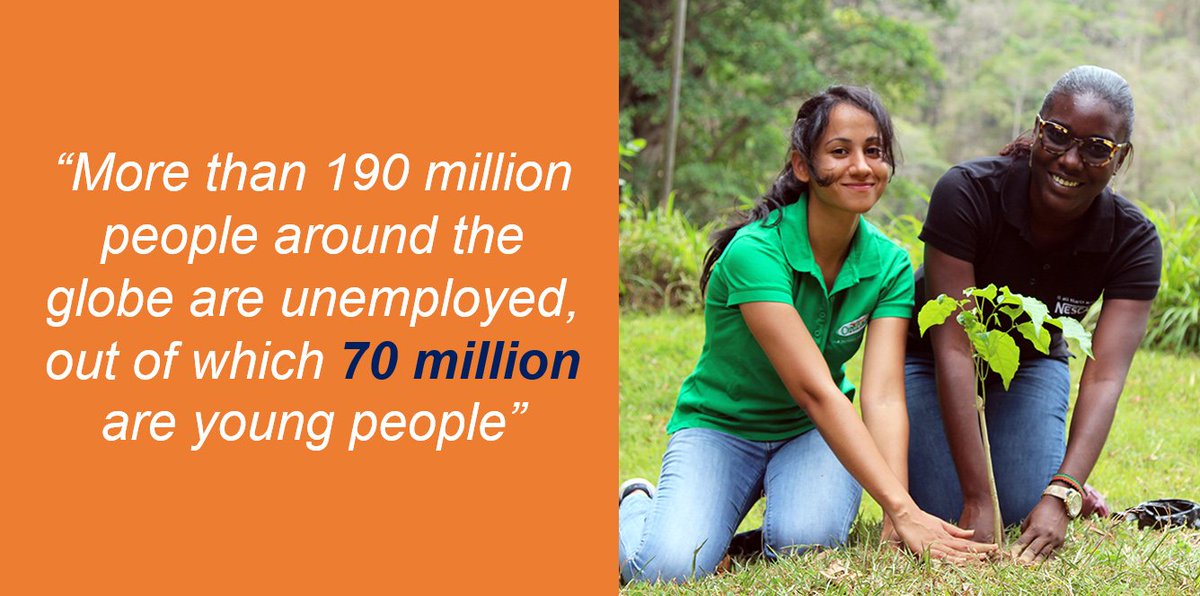 NestleCaribbean's tweet photo. 20 CEOs are working on developing educational programs that enable young people to successfully transition into employment. Watch Live on Tuesday and send us your questions! https://t.co/QuZbYDHXMm  #wef19 #ALLiance4YOUth https://t.co/qjahjLXFIv