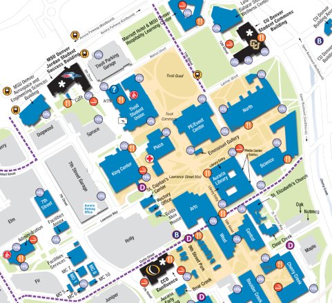 msu denver campus map Msu Denver On Twitter Need Help Finding Your Way Around Campus msu denver campus map