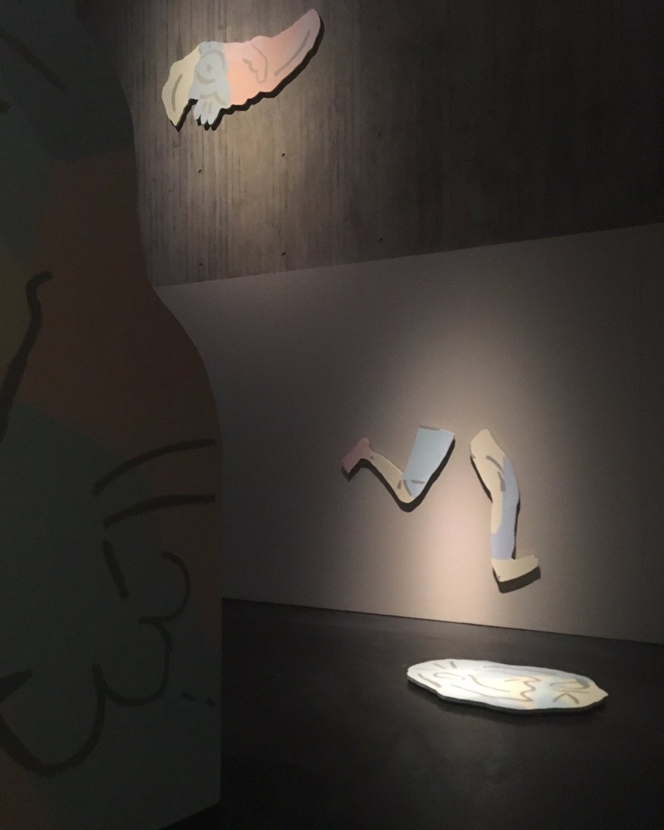 sarahsilverwood's tweet image. Here’s a snap of my new show Daphne at @newartgallery now open until 12 May... come along to the Season Launch on 7 Feb 6-8pm. There’s a new hand drawn animation, some sculptures &amp;amp; some sweet audio by Will Taylor ✨ Thanks to all who helped it along the way🐕 🐩 🐕