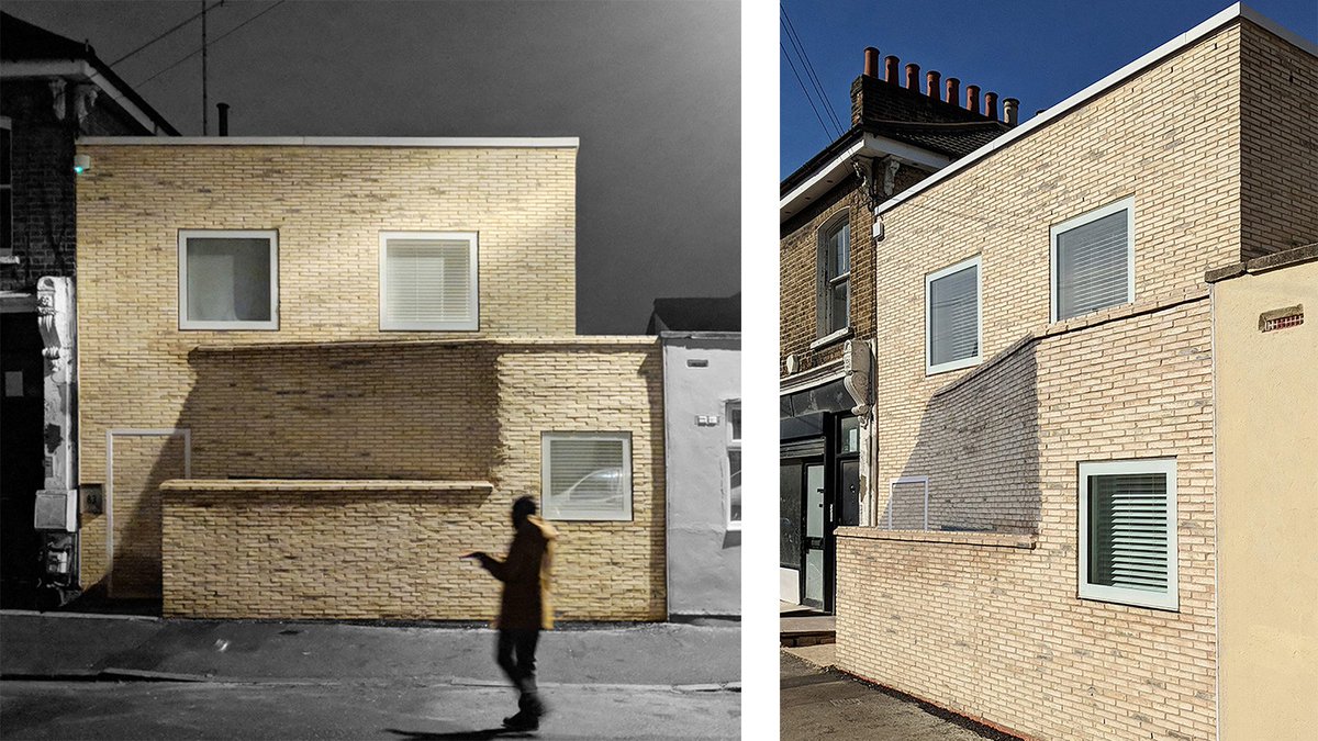 BricksUK's tweet photo. FOLDED INTO FOXBERRY ROAD
Despite its relatively modest dimensions, architect Jack Woolley exploits the design of a new-build house in south London to add cohesion and continuity to its fragmented context. Read more in this week's Brick Bulletin https://t.co/jFJmfYgSNe  #Brick https://t.co/M7GcWQIe7h