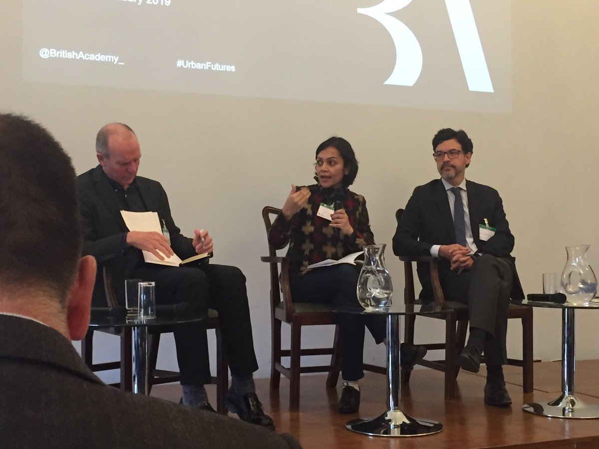 InfrastructVAW's tweet photo. #DIVAWProject research team member @RwiteeMandal from @safetipinDOTcom talking about connections between #gender, #inclusivecities &amp; lack of access to #infrastructures at ‘Change &amp; Challenges' panel at @BritishAcademy_ #Cities &amp; #Infrastructure Prog. Award Seminar  #UrbanFutures https://t.co/83aiYiRSFK