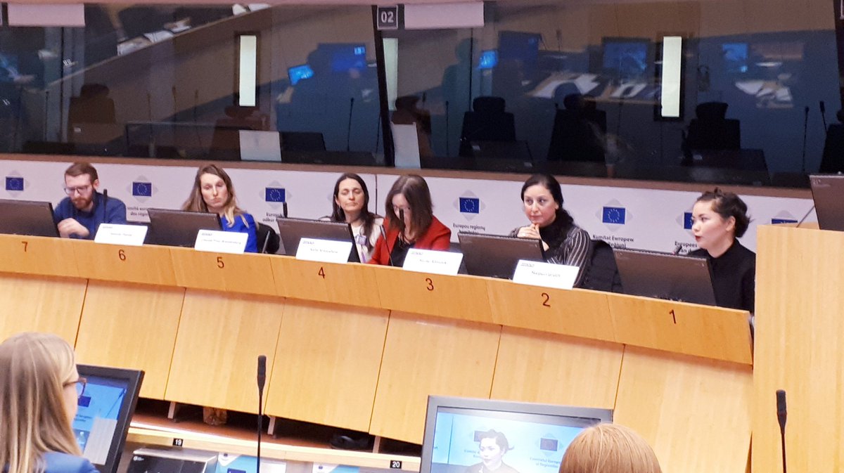 EuropeanWomen's tweet image. Feminist friends taking the floor at #EuropeforHer conference in #Brussels, wonderful to see former colleagues @SeeRap @PlanEU and @Malpuri @Kvinnolobbyn together on a panel today discussing gender-sensitive cities #Yfactor @YFactor @EU_CoR