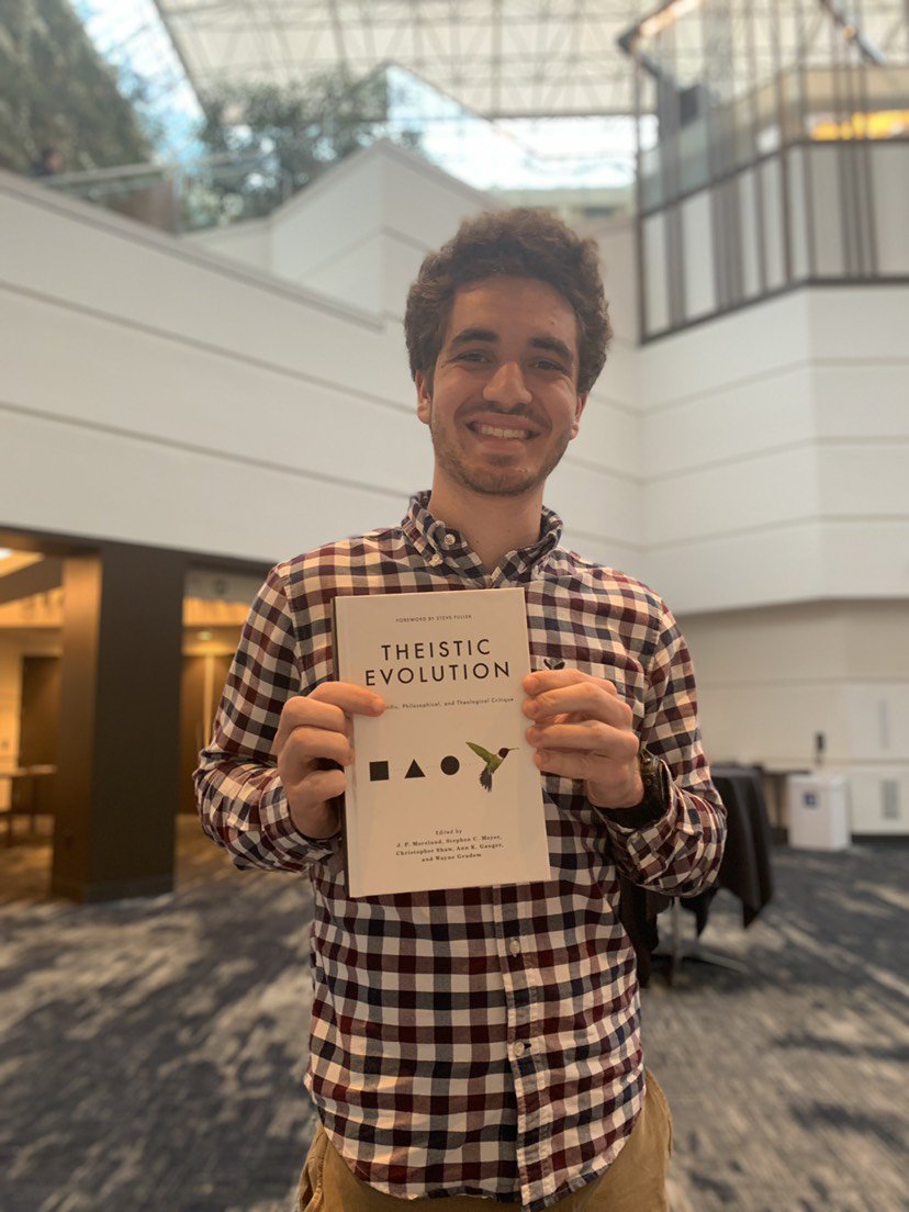 TalbotSemPhx's tweet photo. Congratulations to Michael Visco on winning “Theistic Evolution” by Prof. Wayne Grudem at @crutweets @WinterConf! #winterconf_sf #winterconf https://t.co/dqdwrB53MX
