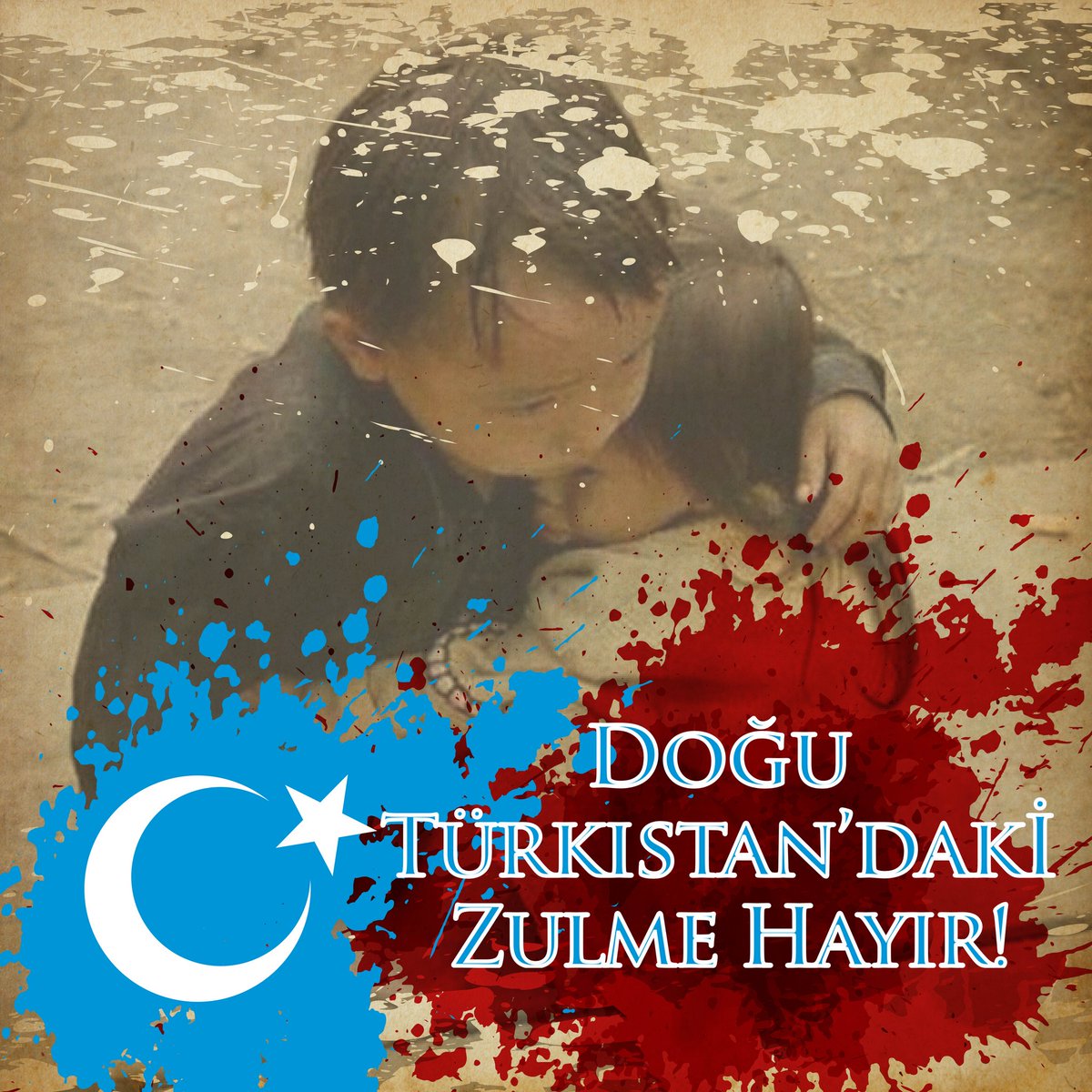 asrivefader's tweet photo. "Doğu Türkistan' daki Zulme Hayır!!!" #doğutürkistan #zulümvar #müslüman #sesver #insanlık #people #eastturkestan #yardımçağrısı https://t.co/2YVRqukIrA