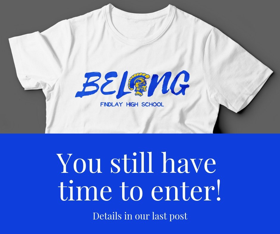 FHSTrojanGear's tweet image. You still have time to enter our t-shirt contest! Deadline to enter is this Friday. Make sure to visit our Facebook &amp;amp; Instagram page for two chances to win this cool prize! 💛💙
◾️
◾️
◾️
#findlayohio #giveaway #giveawaycontest #hancockcountyohio #downtownfindlay #trojantrue