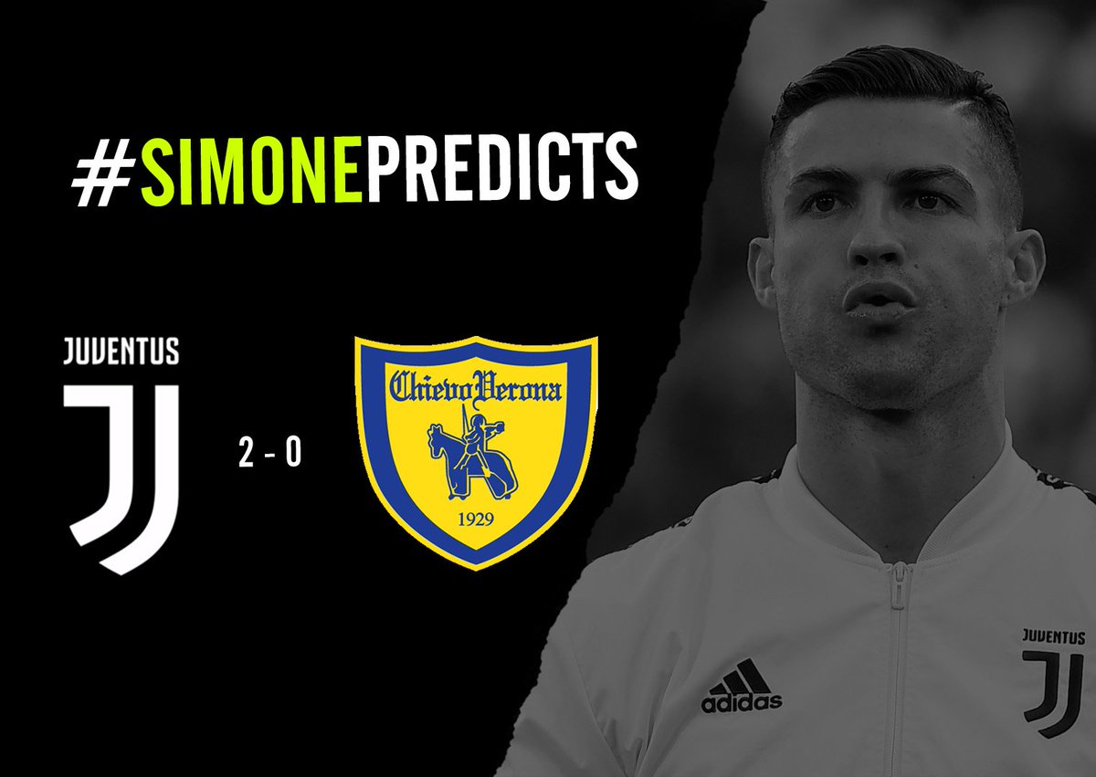 #ForzaJuve ⚫️⚪️
I'm going for a comfortable victory this evening 💪🏽
What are your predictions?
#SimonePredicts