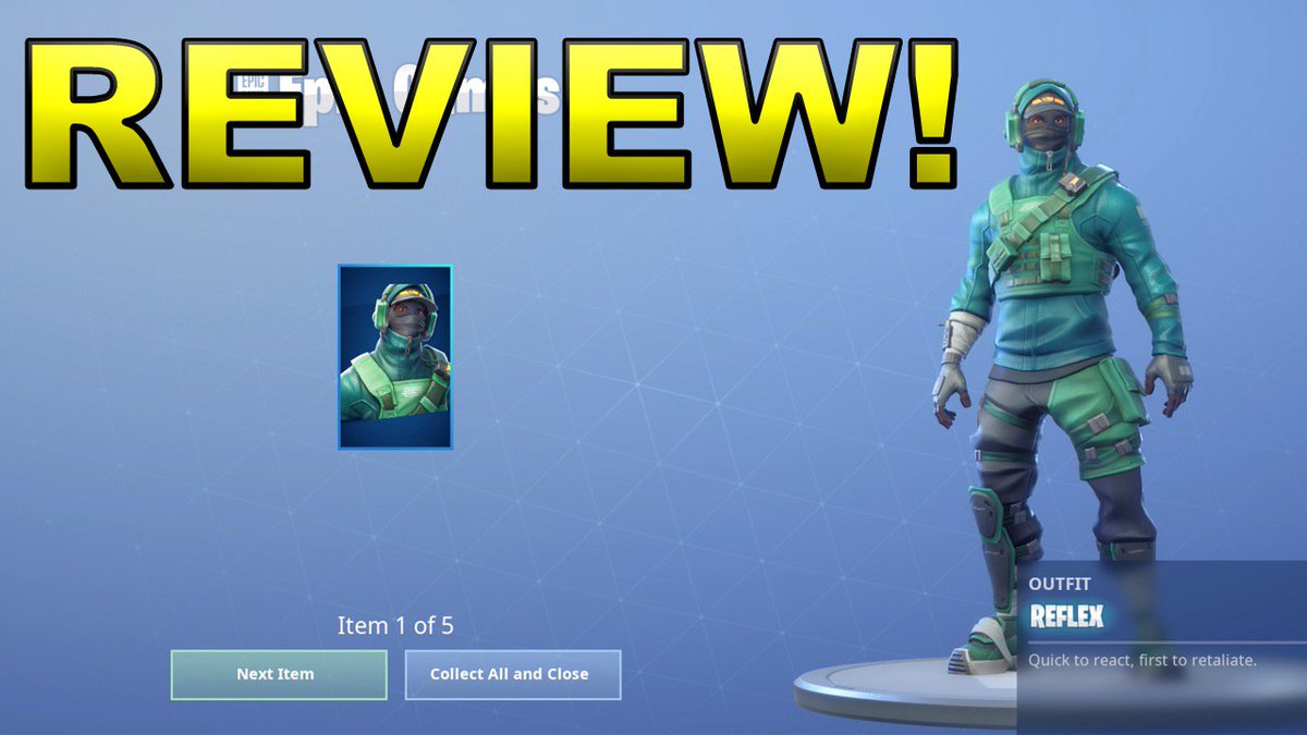 halobombtrooper's tweet photo. REFLEX BUNDLE REVIEW! Should you buy the Reflex skin? https://t.co/MzeLBYSSvR #Fortnite #FortniteBattleRoyale #FortniteBR #FortniteGame #FortniteWin #FortnitePC #FortniteSolo #FortniteClips #FortniteCommunity #FortniteGameplay #FortniteStreamer #Reflexskin #counterattackbundle https://t.co/EbjiJtZpQS