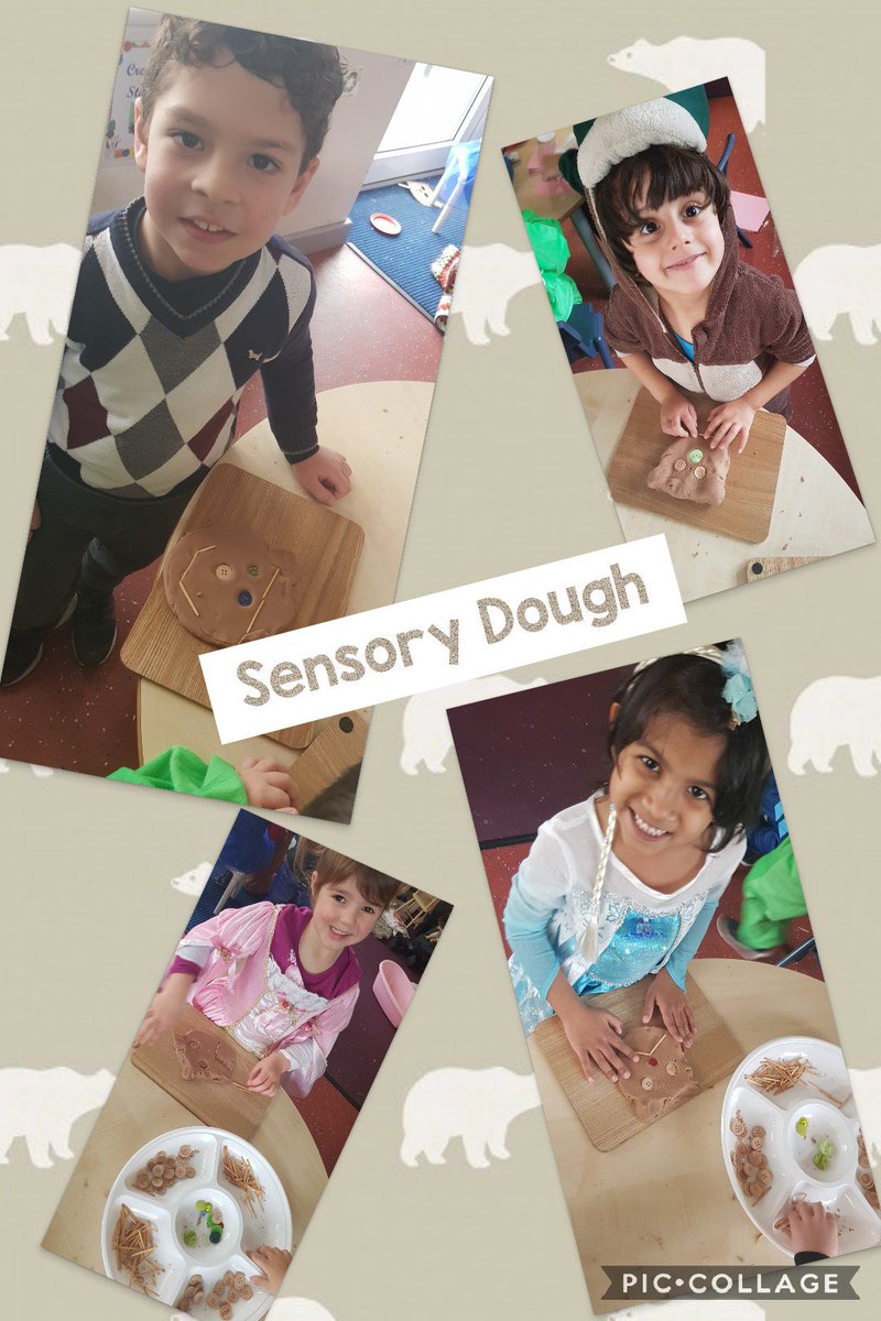 MrsHarrison_APS's tweet photo. We created bear faces using the chocolate playdough! ๐ซ#earlyears #Reception #finemotor #exploringoursenses #threelittlebears ๐ป๐ป๐ป https://t.co/GzLvk1VlmP
