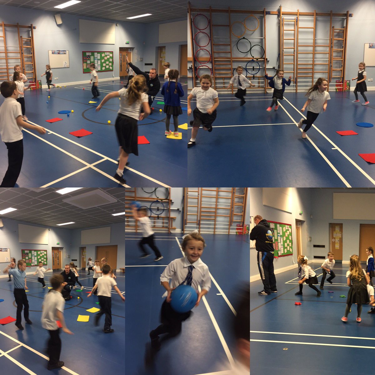 P4Anto_MrsTodd's tweet photo. Look at those smiles! 😁We had a great time at our enjoy-a-ball taster session today! Thank you @EABcentral 🏃🏽‍♀️🏃🏽‍♂️🏃🏽‍♀️🏃🏽‍♂️ https://t.co/jzEaRa2yrq