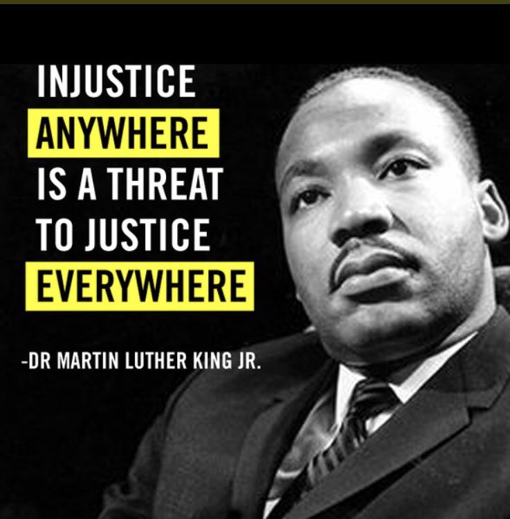 IMSMR's tweet image. "The time is always right to do what is right.” - #MartinLutherKing