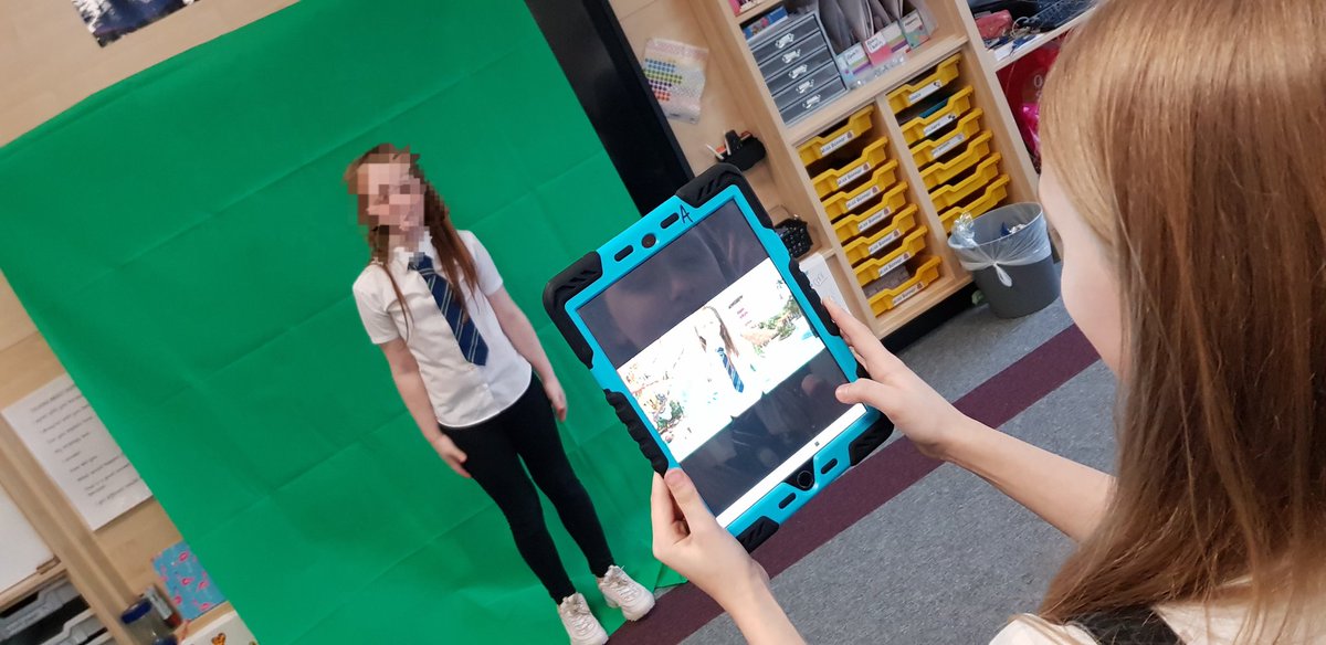 DigitalLPS's tweet photo. P5 were also getting to grip with Do Ink Green screen too...such fun! https://t.co/ZWqLcqJNLc