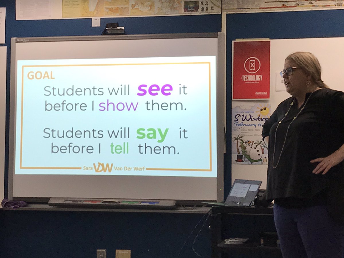 Classroom norm: every student will speak out loud about math every day #languagematters #discovermath #761PD @saravdwerf