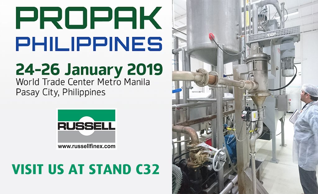 RussellFinex's tweet photo. We’re looking forward to exhibiting our range of separation solutions for the processing and packaging industry @OES_ProPak at Stand C32 #ProPakPH https://t.co/coSBe9wst7