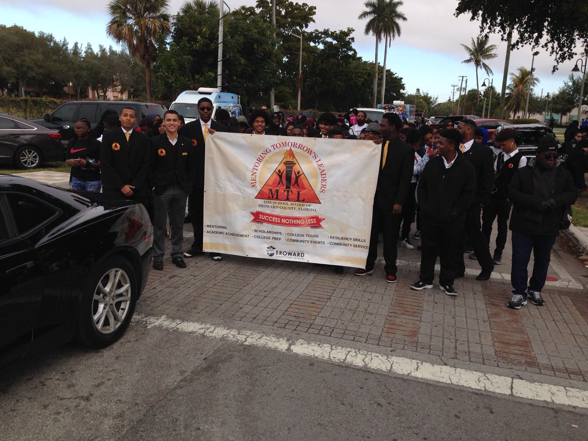MTL student leaders are always providing a service to their community! On their “day off” marching in the 2019 MLK FTL Parade: Chapters-Seminole Middle, Stranahan High, Plantation High, Nova High &amp; Miramar High in honor of Dr. King! #MTL #MLKDayOfService #MLKDAY #MLK2019