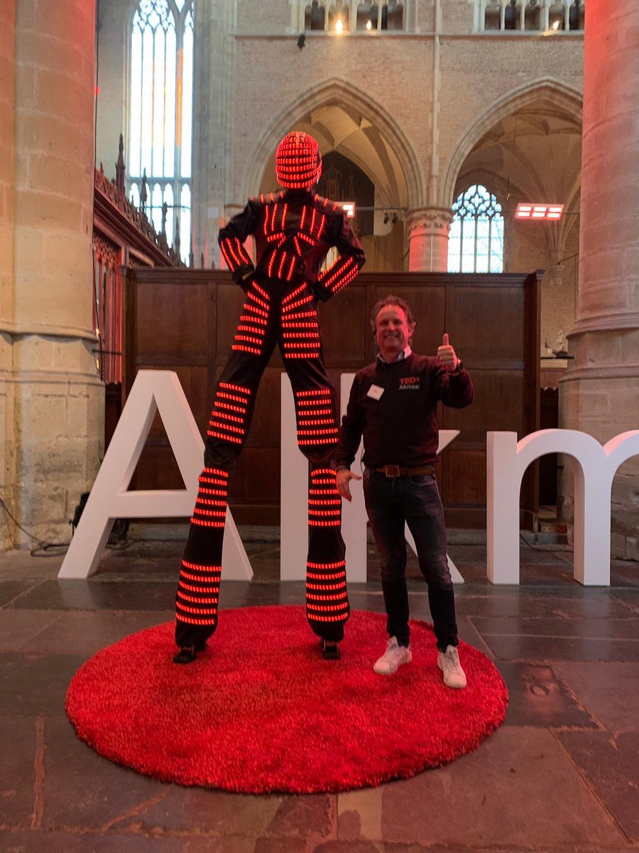 WAAH_NL's tweet photo. Great to welcome all visitors of #tedxalkmaar @GroteKerkAlkmr today! #fashion #future #function TedTalk https://t.co/O6yNd1FWSJ