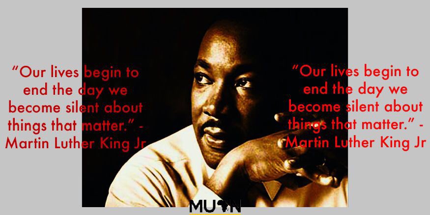 Thank you 🙏🏿 for standing up for those without voices. “Our lives begin to end the day we become silent about things that matter.” - Martin Luther King Jr 🤴🏿  
- say something or you are condoning it - #africanlivesmatter #blacklivesmatter