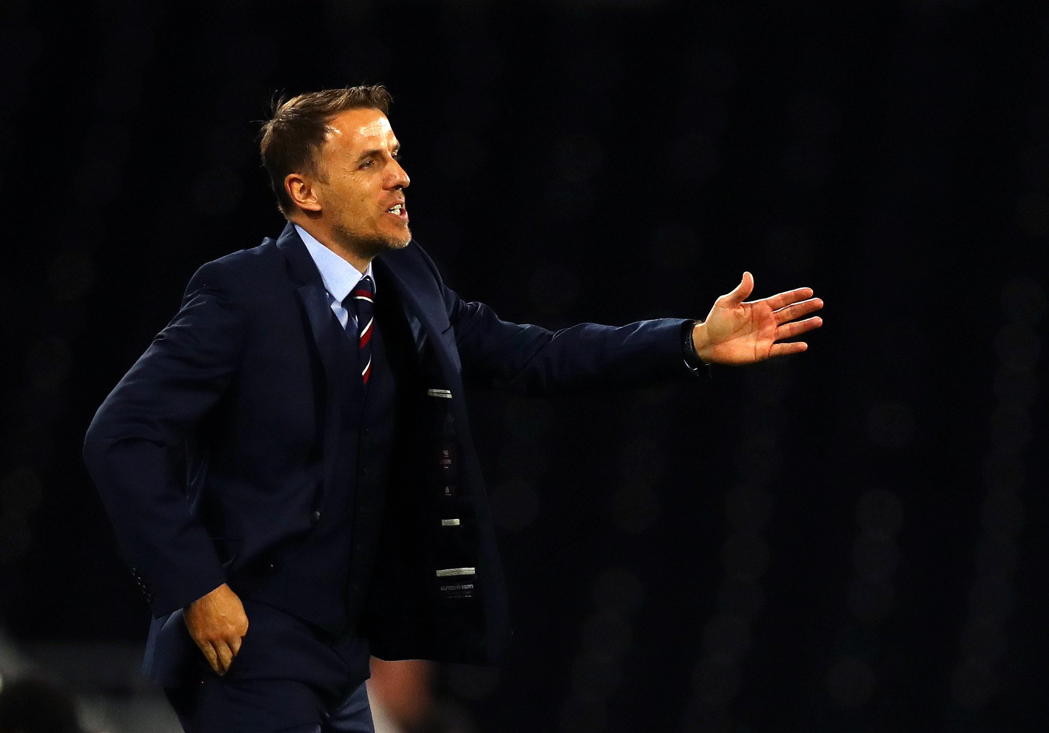 \"CoachesVoice\": Happy birthday to Lionesses manager, Phil Neville! 