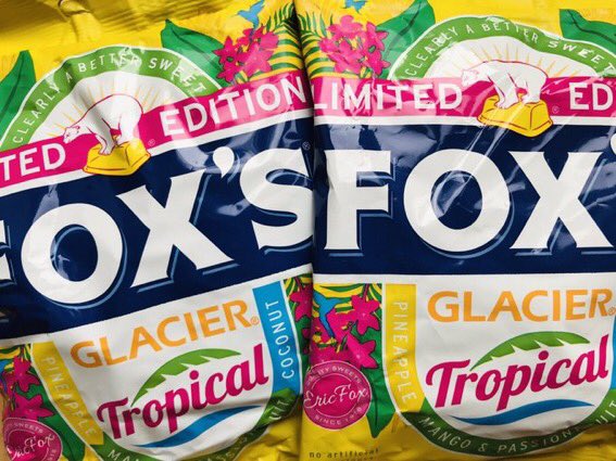 @FoxsGlaciers To add a little #FridayMotivation we’re giving away a case of Glacier Tropical 🏝 as a #FreebieFriday To #enter the #prizedraw and #win the #Prize just #Follow us #RT & #Like #Competition ends 24/1/19 Over 18’s #FridayFeeIing first entry picked #wins #giveaways