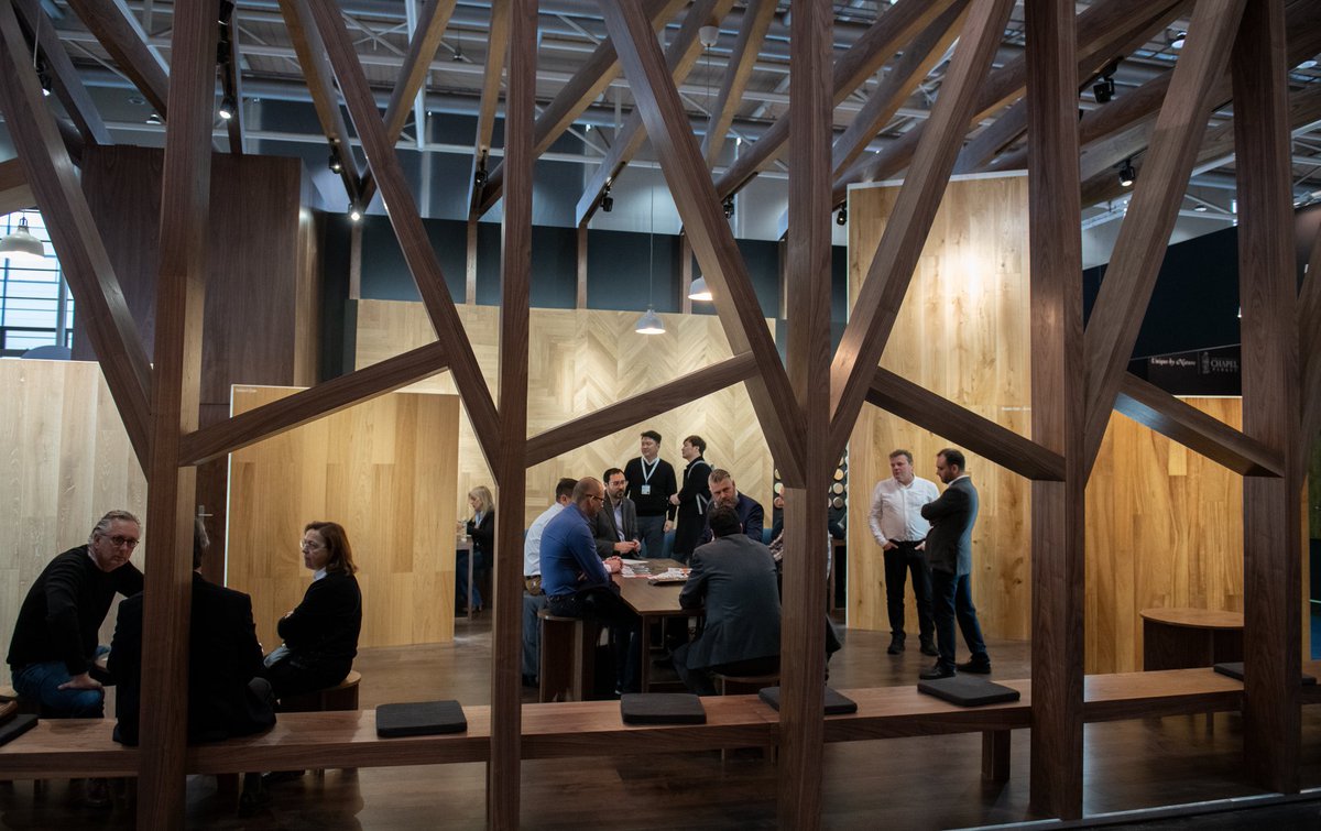 thedomotex's tweet photo. At #DOMOTEX it’s not just about rugs and carpet, but wood flooring too! #Parquet or #laminate , we’ve put together some of the wooden highlights from this year. #CREATENCONNECT https://t.co/6uZYLbFjSb