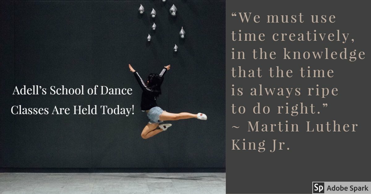 See you at the studio today!