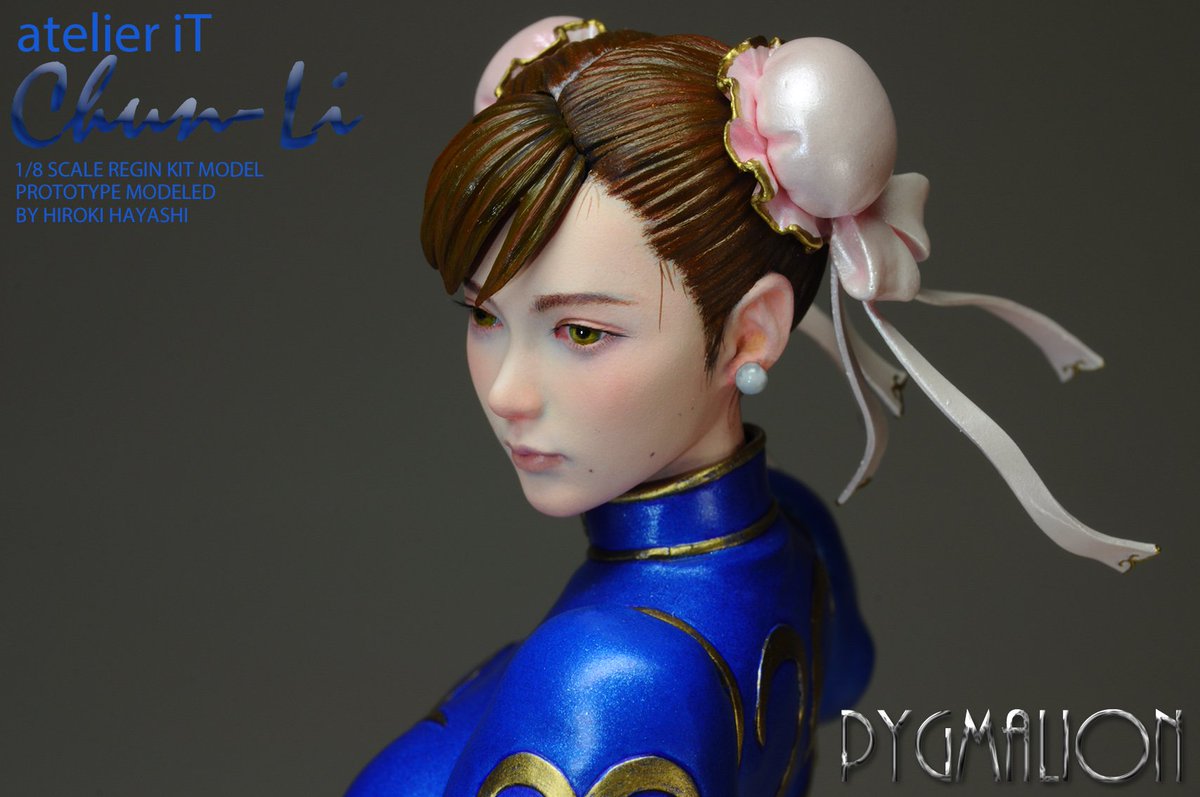 アトリエイット 林浩己原型 1/8スケール 『 春麗 』ワンフェス作例展示