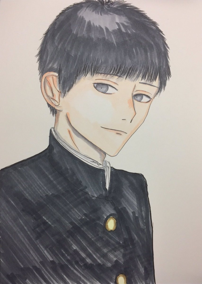 黒髪男子のイラストだけで興味を持ってくれる方へ届け