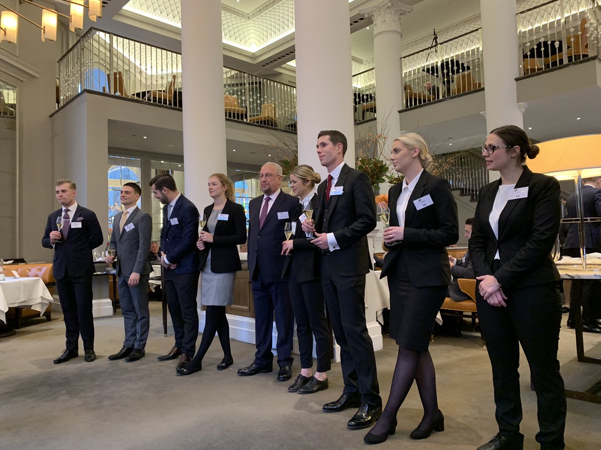 Thank you to all @goldscholarship finalists for an incredible lunch service! Thank you @CorinthiaLondon for hosting!